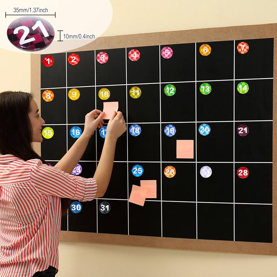 ケロッグ カレンダー Magnetic Calendar Chalkboard Family Monthly Meal Weekly